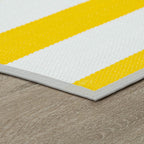 Lalune Beach Stripe Indoor Outdoor Area Rug