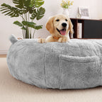 Giant Dog Bed for Humans 71x48x14 Large Dog Bed for People Adults, Washable Napping Dog Bed