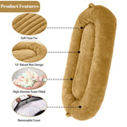 Giant Dog Bed for Humans 71x48x14 Large Dog Bed for People Adults, Washable Napping Dog Bed