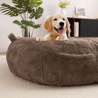 Large Dog Bed Washable Human Size Bed with Removable Cover