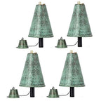 Large Hawaiian Cone Tiki Torch