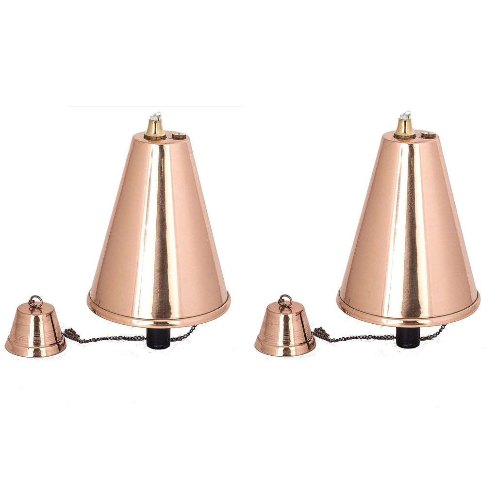 Large Hawaiian Cone Tiki Torch