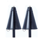 Large Hawaiian Cone Tiki Torch
