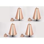 Large Hawaiian Cone Tiki Torch