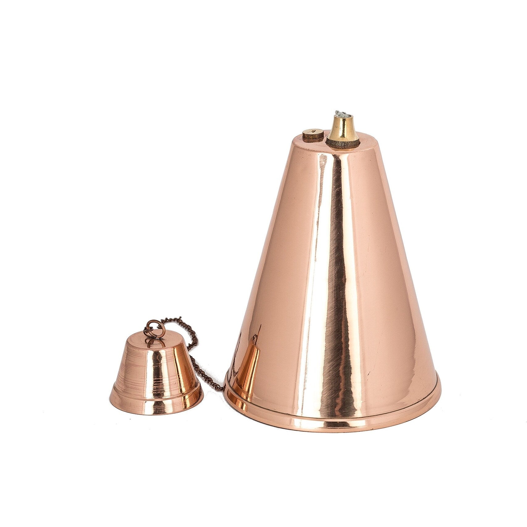 Large Hawaiian Cone Tiki Torch