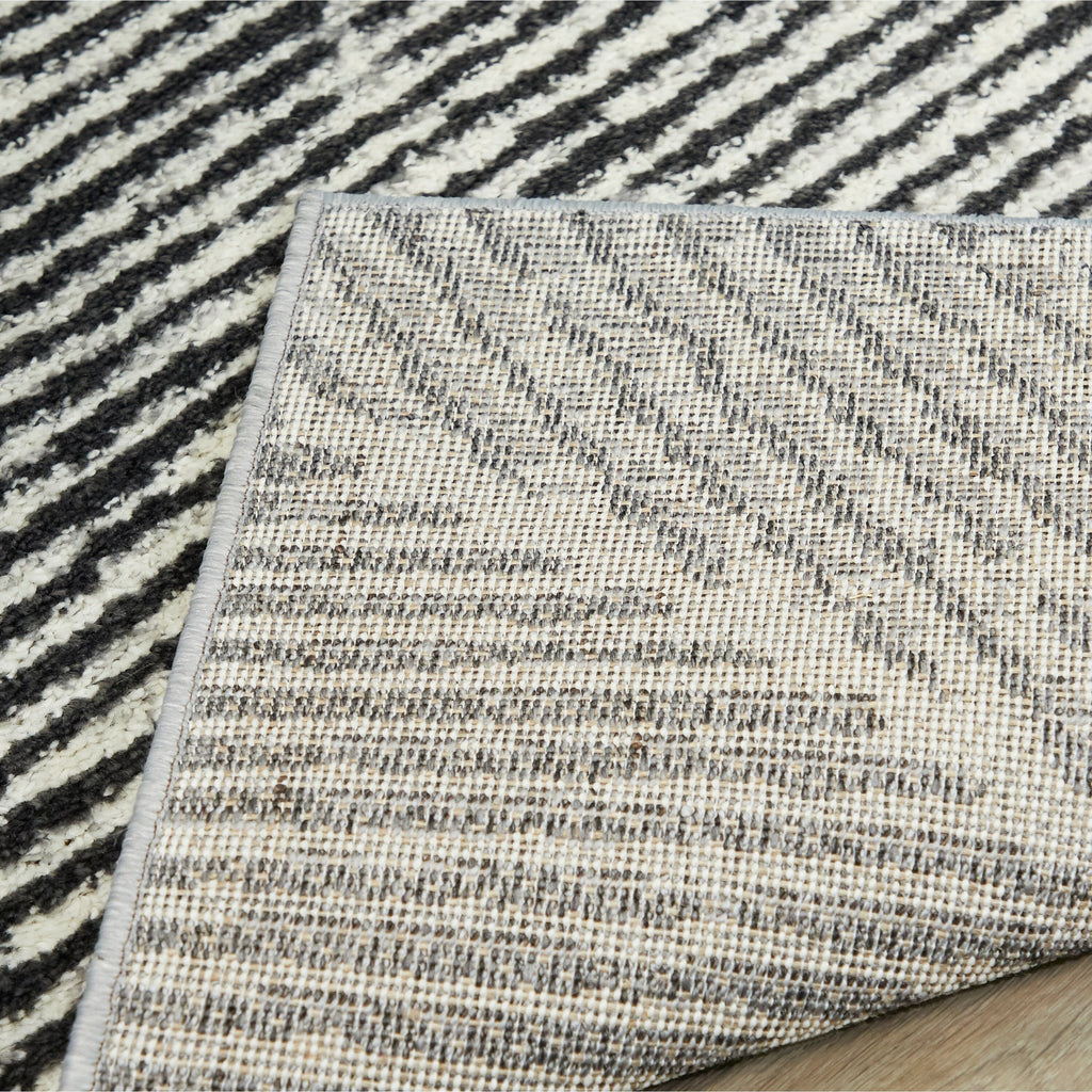 Larsen Modern Varied Stripes Area Rug