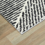 Larsen Modern Varied Stripes Area Rug