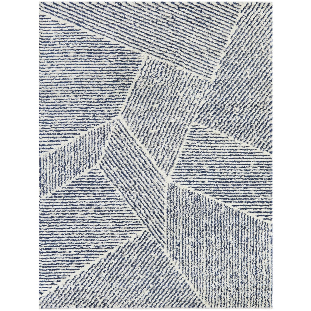 Larsen Modern Varied Stripes Area Rug