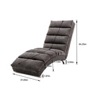Linen Massage recliner Interior with remote control, ergonomic electric massage recliner, 5 modes