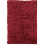 Linon Flokati Wool Thick Area Rug