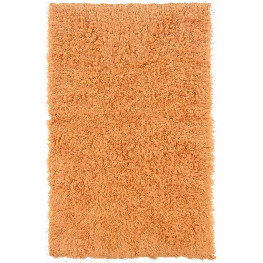 Linon Flokati Wool Thick Area Rug