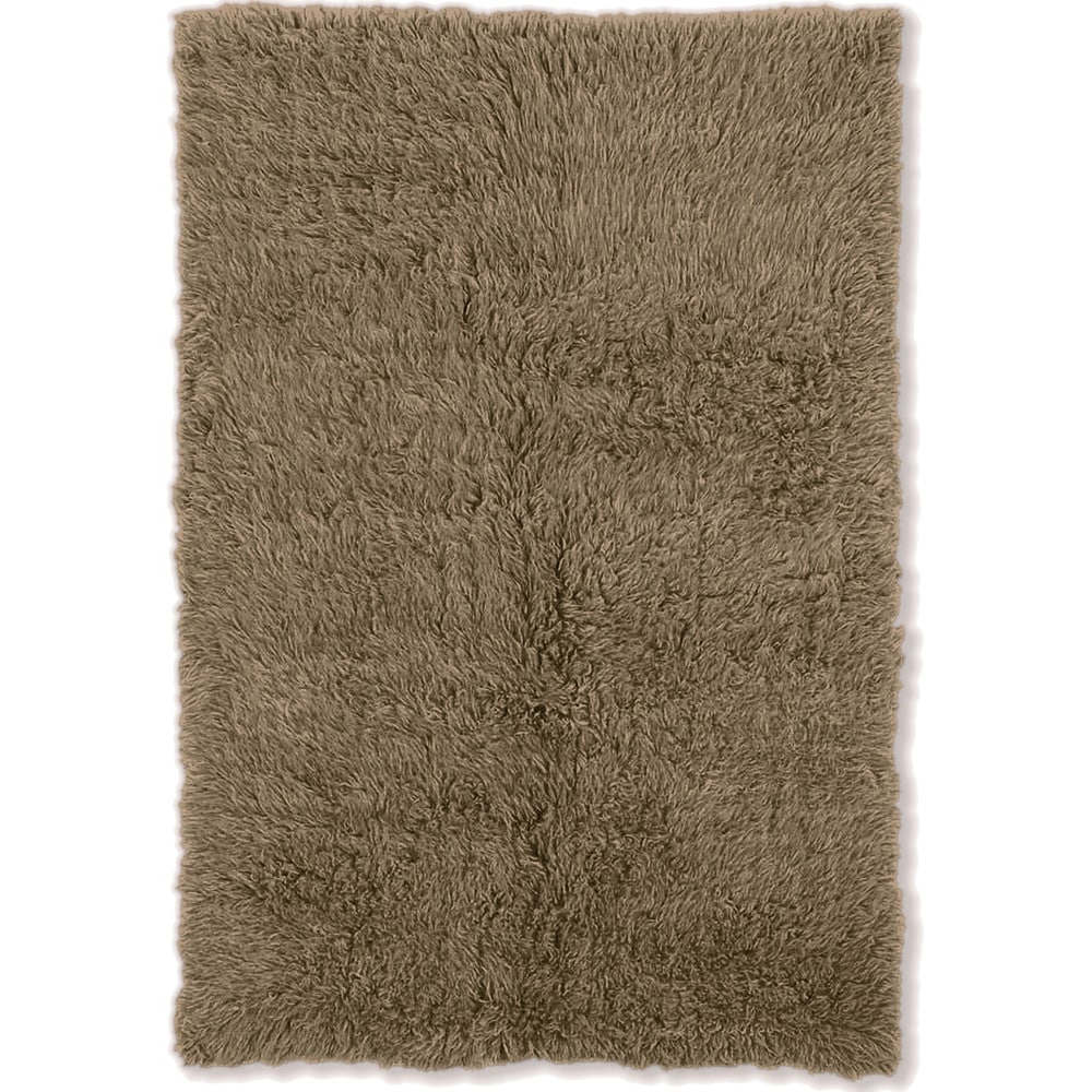Linon Flokati Wool Thick Area Rug