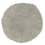 Linon Flokati Wool Thick Area Rug
