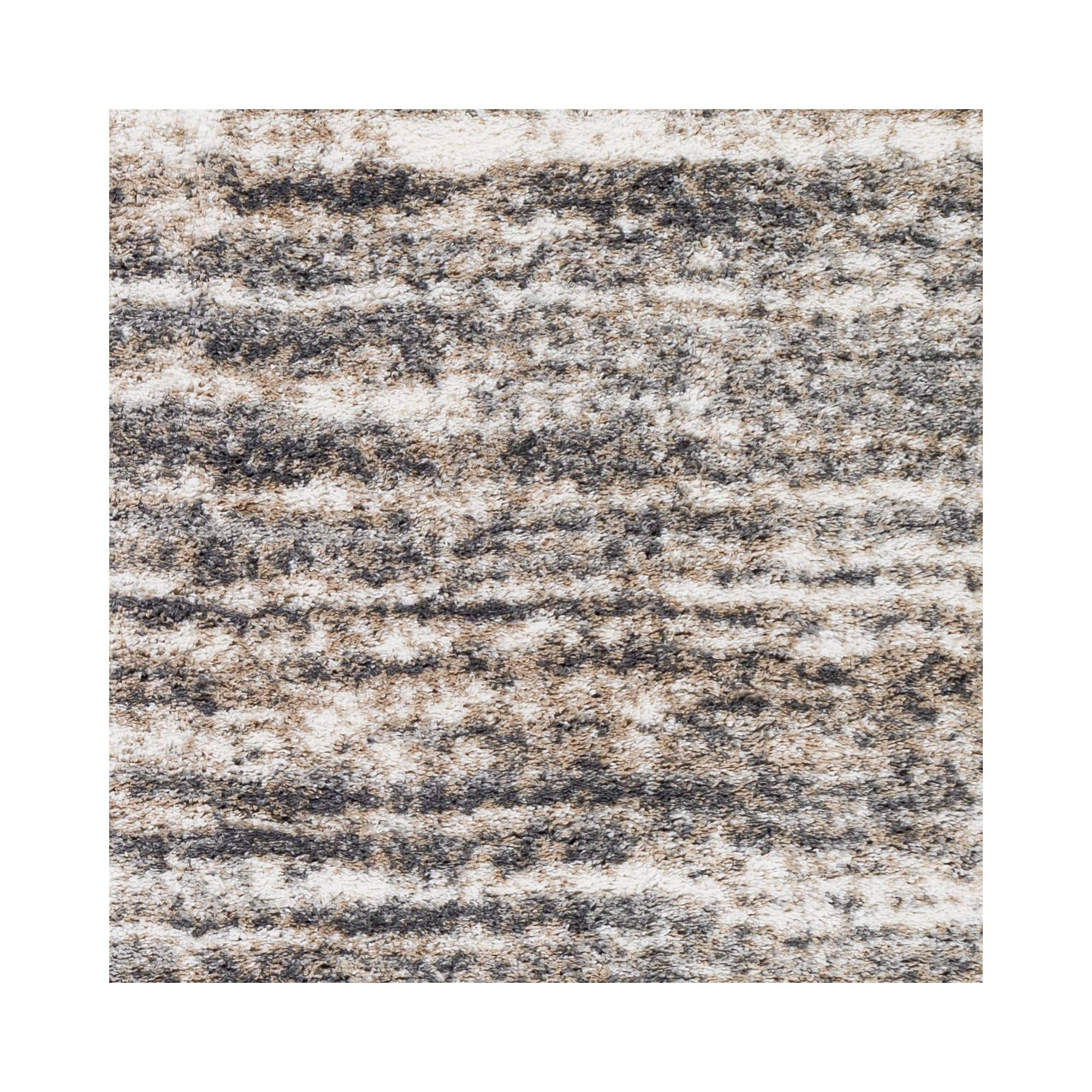 Livabliss Aliyah Shag Minimalist Abstract Area Rug