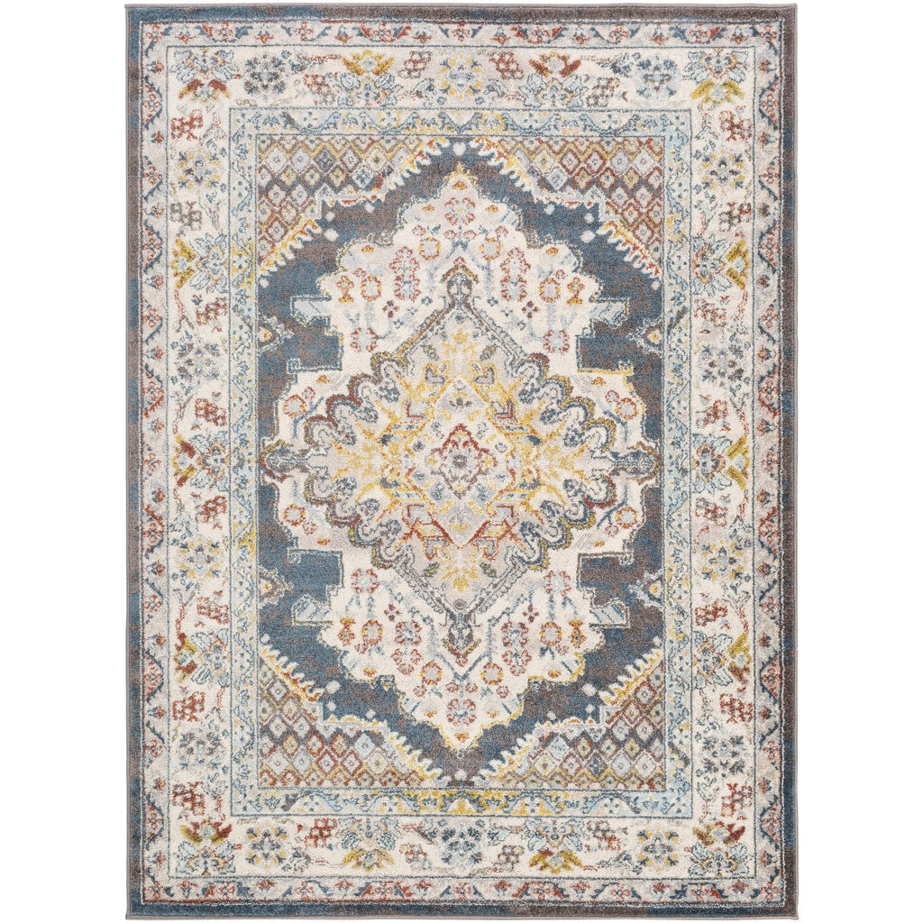 Livabliss Ankara Updated Traditional Medallion Area Rug