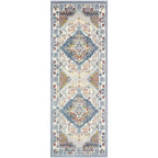 Livabliss Ankara Updated Traditional Medallion Area Rug