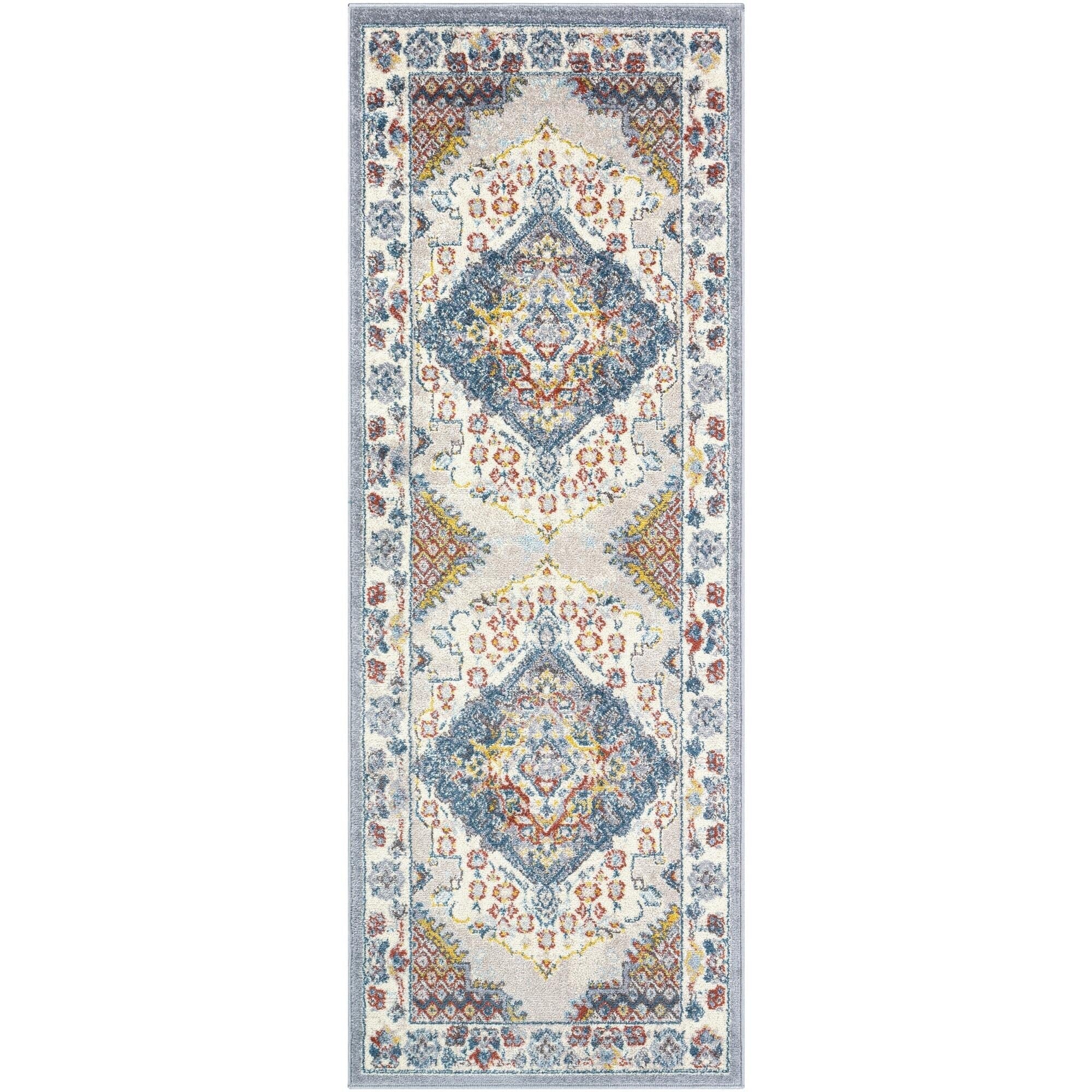 Livabliss Ankara Updated Traditional Medallion Area Rug