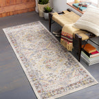 Livabliss Ankara Updated Traditional Medallion Area Rug