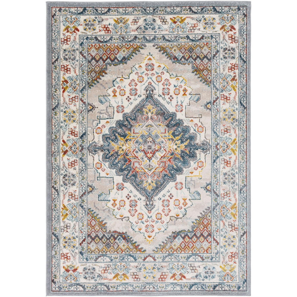 Livabliss Ankara Updated Traditional Medallion Area Rug