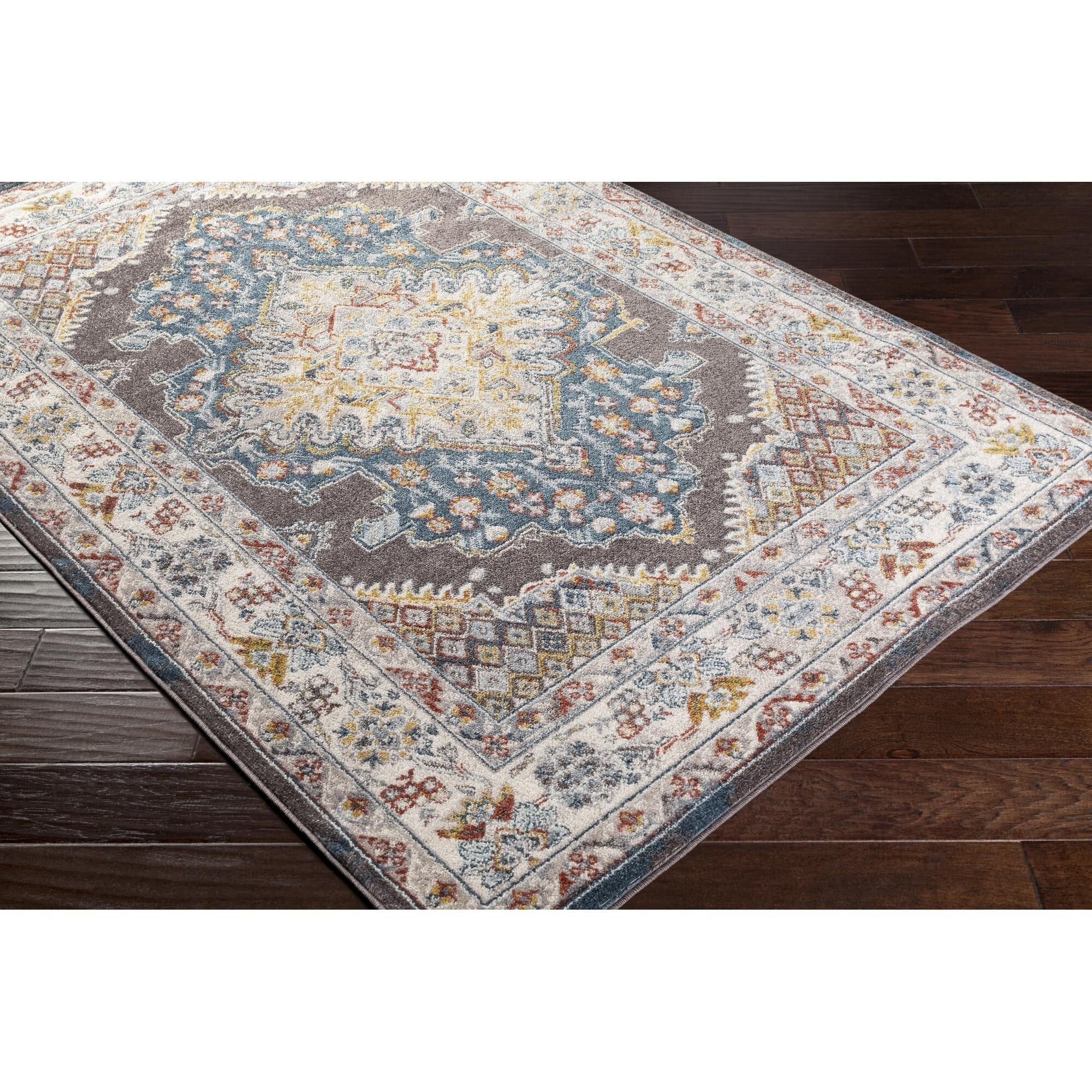 Livabliss Ankara Updated Traditional Medallion Area Rug