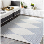 Livabliss Eagean Bohemian Diamond Outdoor Area Rug