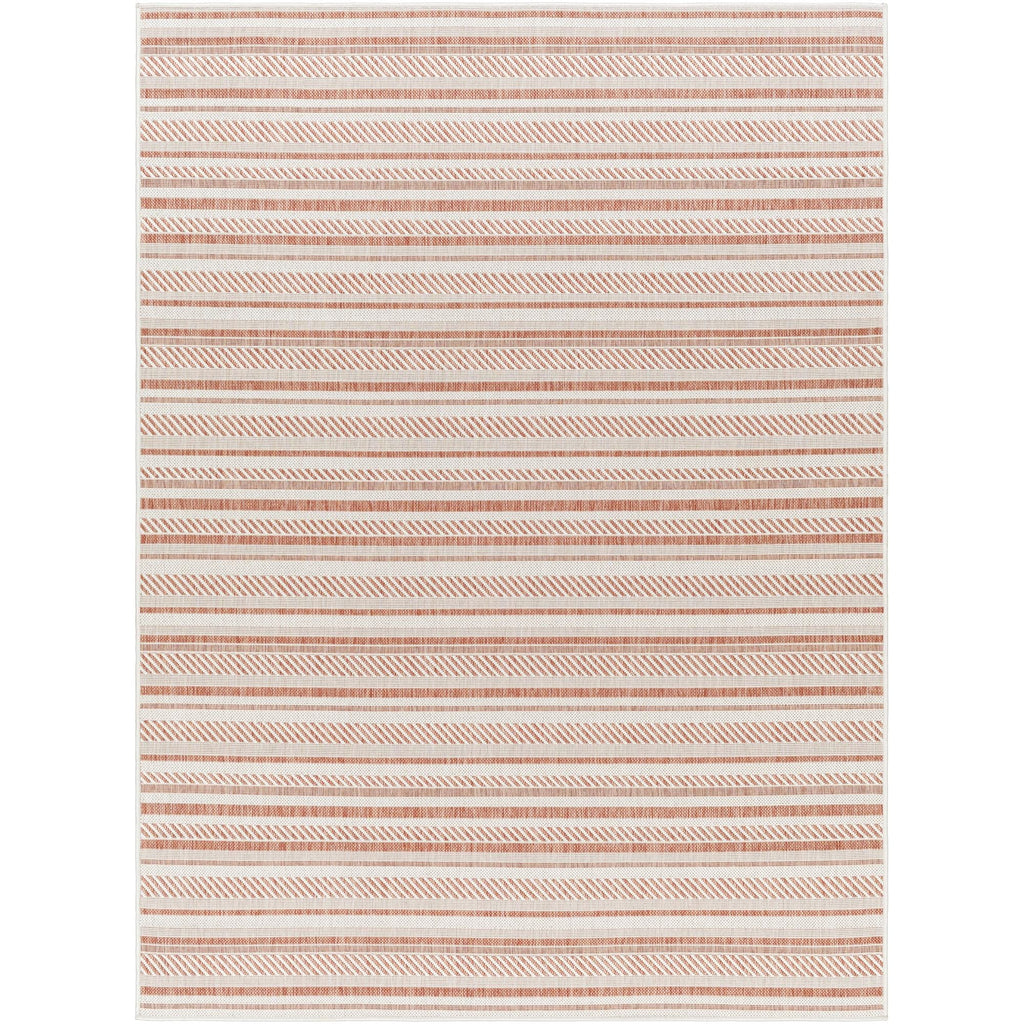Livabliss Eagean Bohemian Stripe Outdoor Area Rug