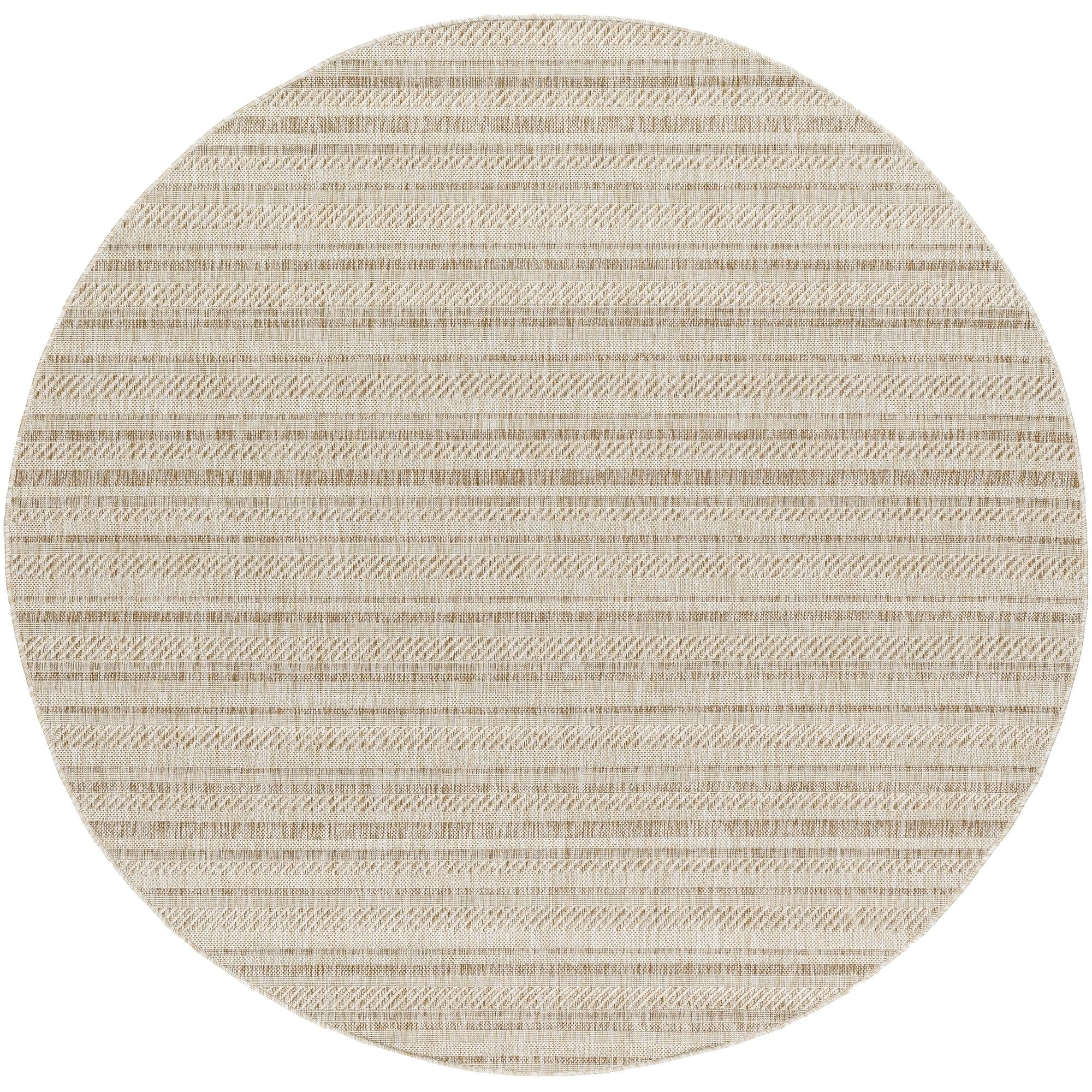 Livabliss Eagean Bohemian Stripe Outdoor Area Rug