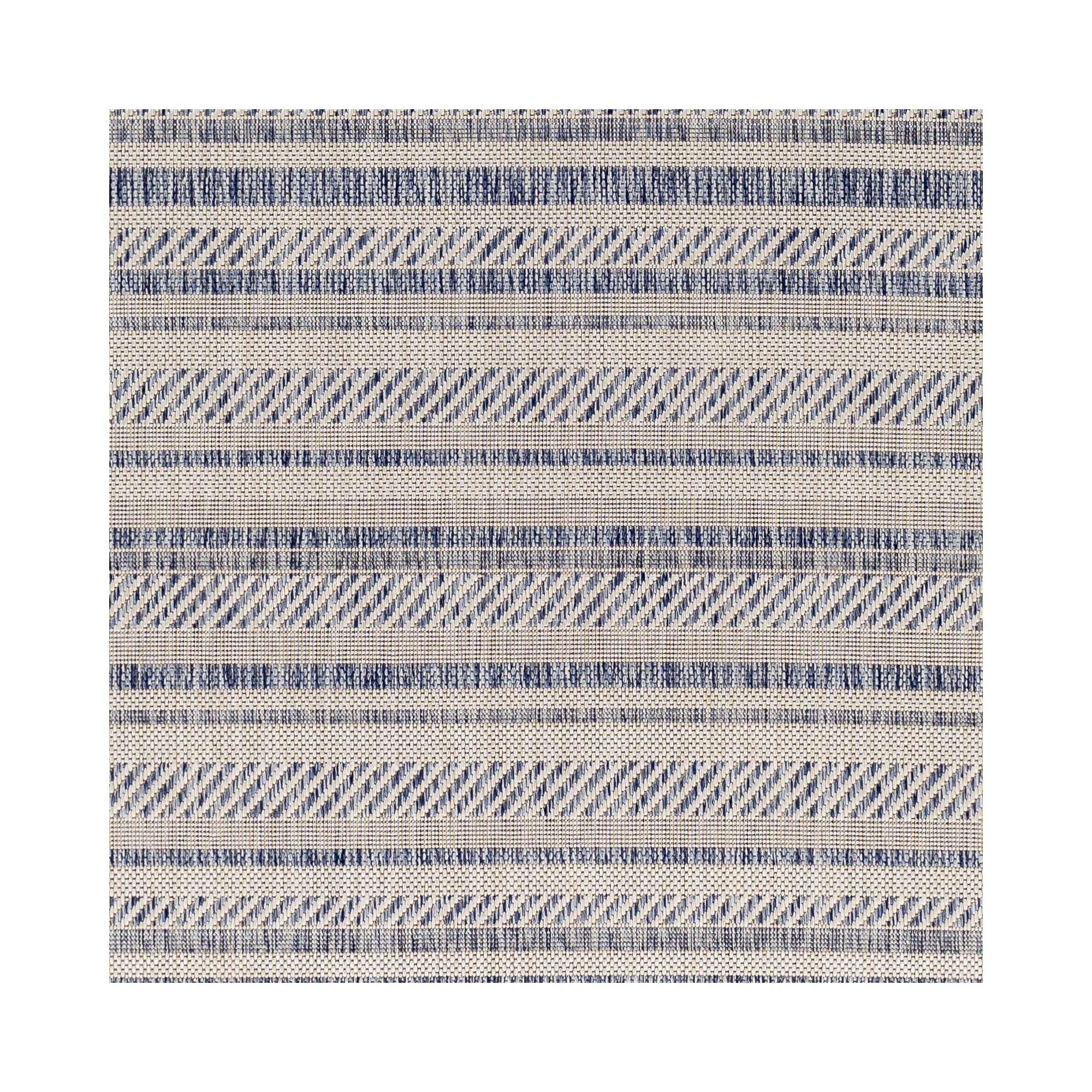 Livabliss Eagean Bohemian Stripe Outdoor Area Rug