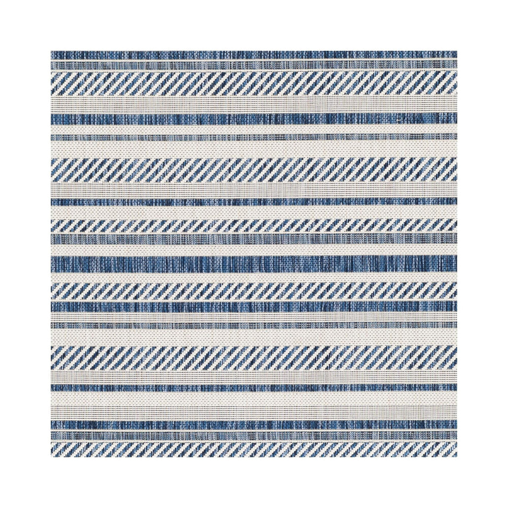Livabliss Eagean Bohemian Stripe Outdoor Area Rug