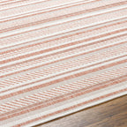 Livabliss Eagean Bohemian Stripe Outdoor Area Rug