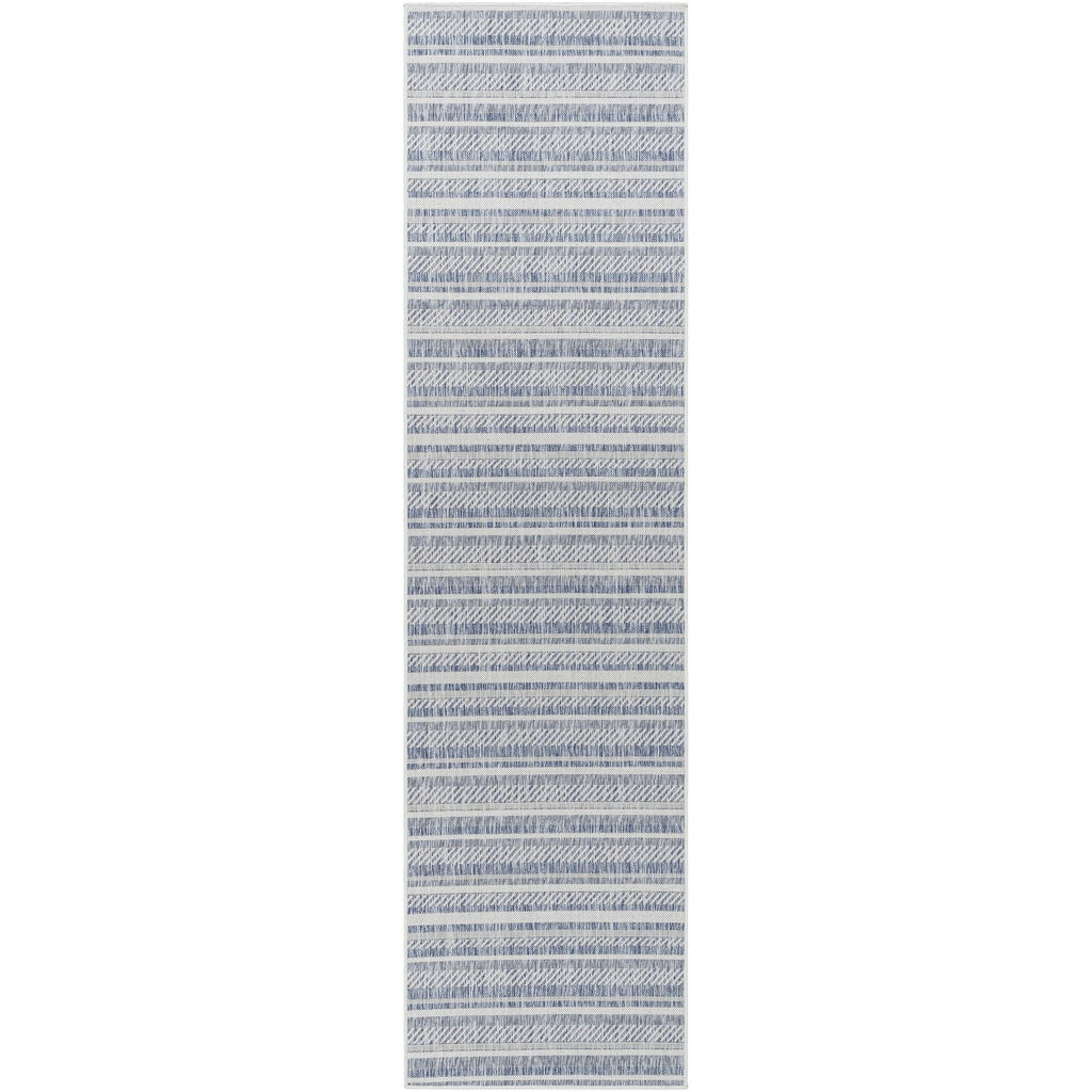 Livabliss Eagean Bohemian Stripe Outdoor Area Rug