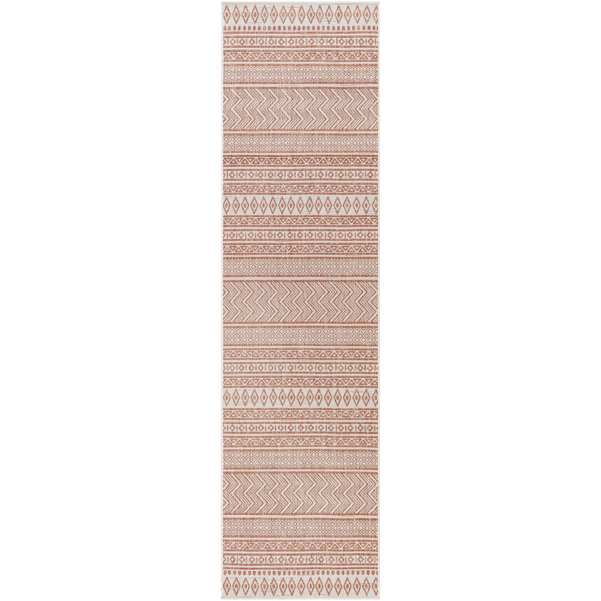 Livabliss Eagean Bohemian Tribal Outdoor Area Rug
