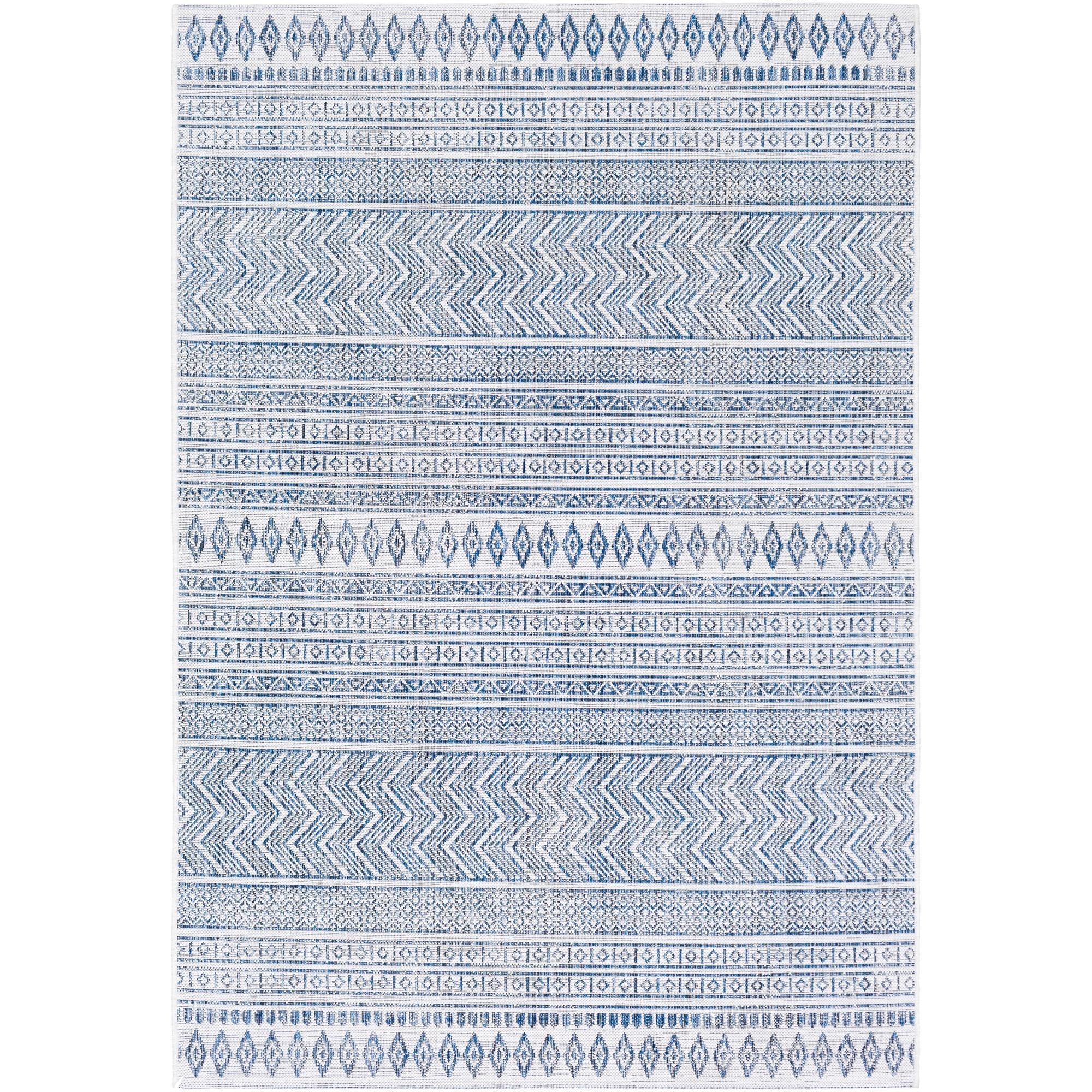 Livabliss Eagean Bohemian Tribal Outdoor Area Rug