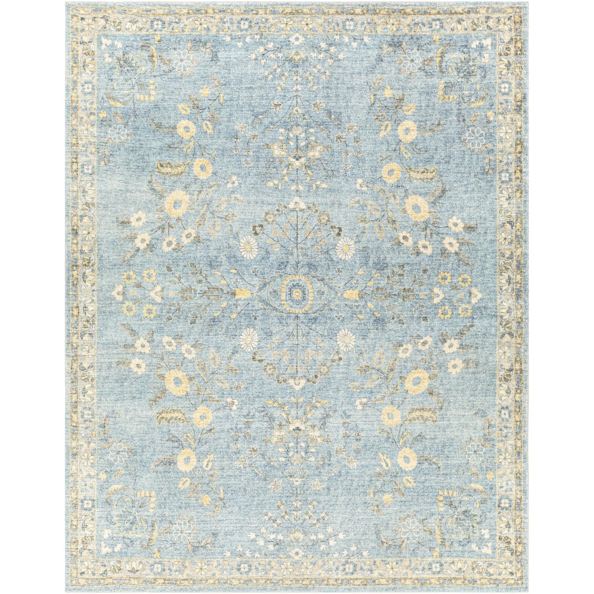 Livabliss Erin Updated Traditional Floral & Botanical Area Rug