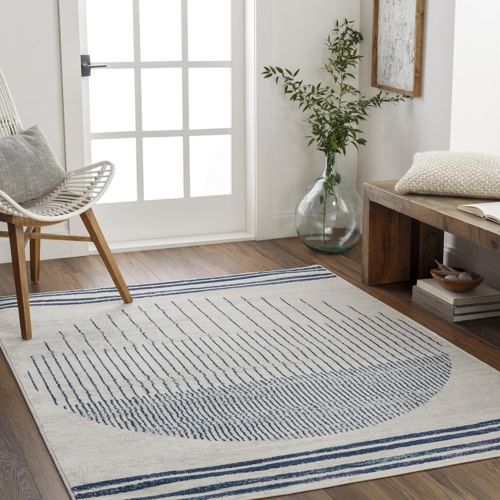 Livabliss Floransa Minimalist Ombre Area Rug