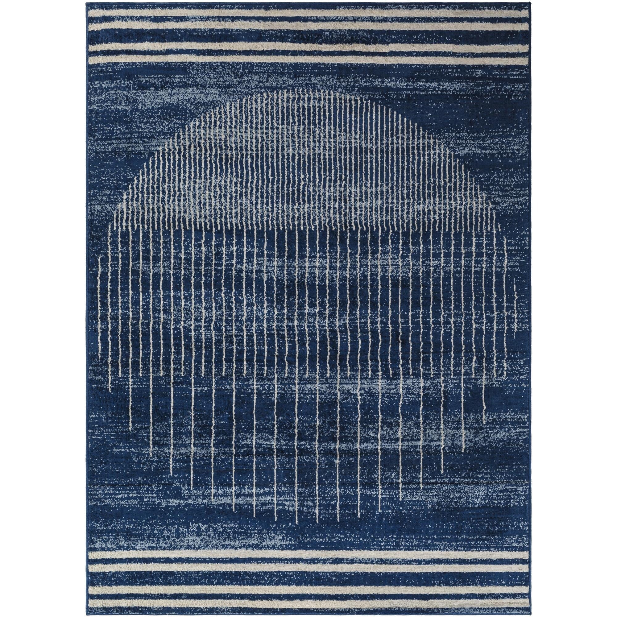 Livabliss Floransa Minimalist Ombre Area Rug