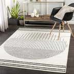 Livabliss Floransa Minimalist Ombre Area Rug