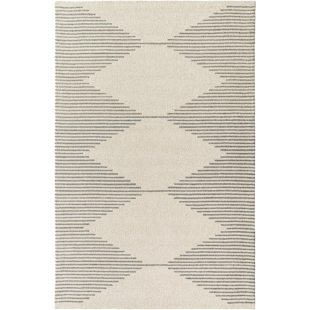 Livabliss Granada Minimalist Diamond Hand Tufted Area Rug