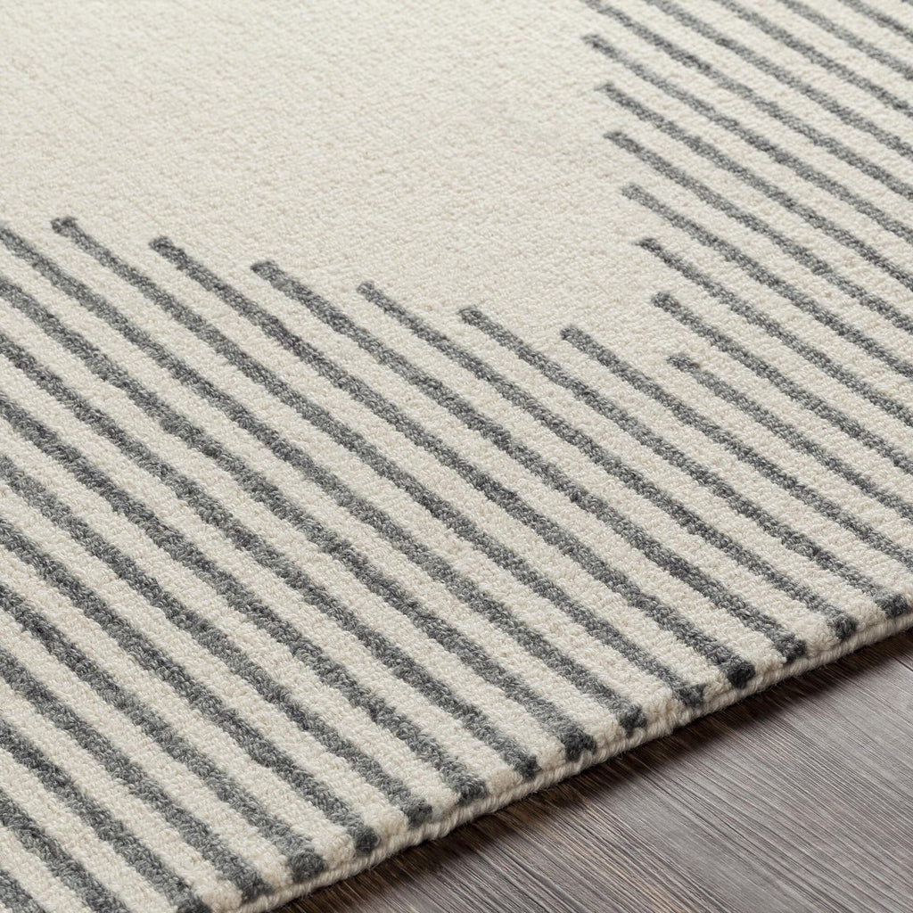 Livabliss Granada Minimalist Diamond Hand Tufted Area Rug