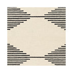 Livabliss Granada Minimalist Diamond Hand Tufted Area Rug