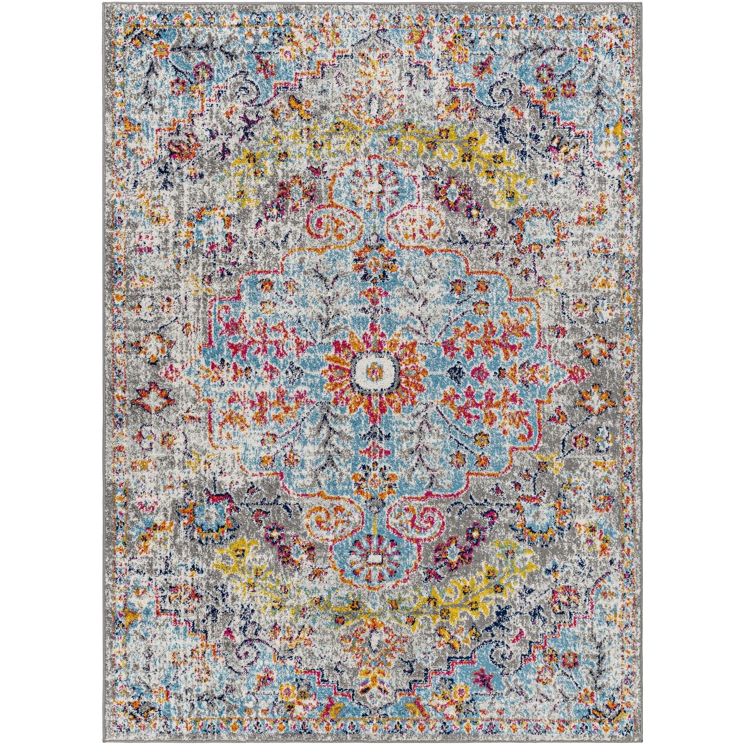 Livabliss Harput Updated Traditional Medallion Area Rug