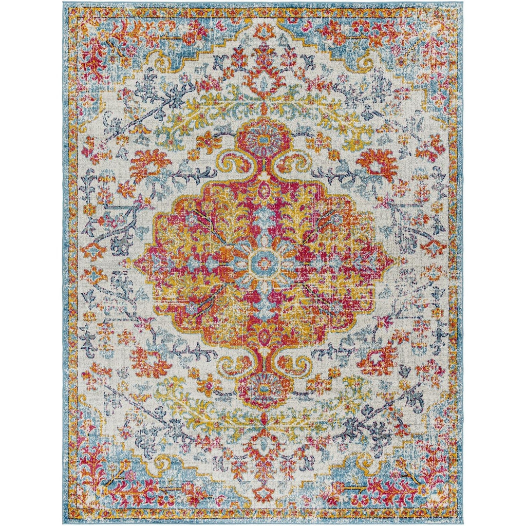 Livabliss Harput Updated Traditional Medallion Area Rug