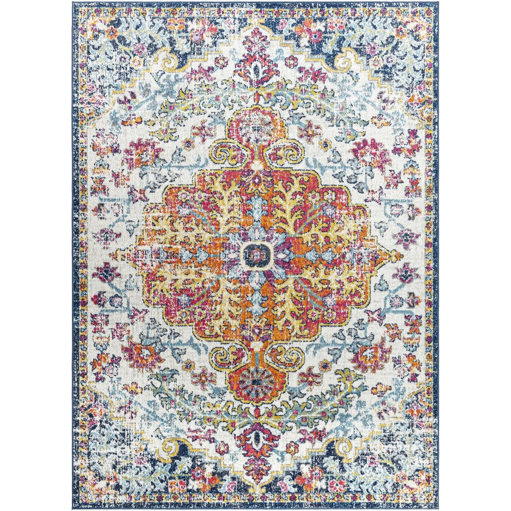 Livabliss Harput Updated Traditional Medallion Area Rug