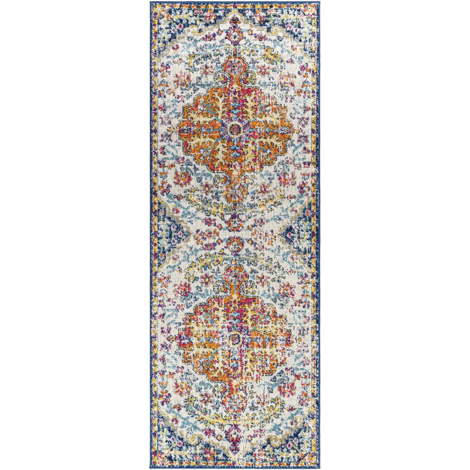 Livabliss Harput Updated Traditional Medallion Area Rug