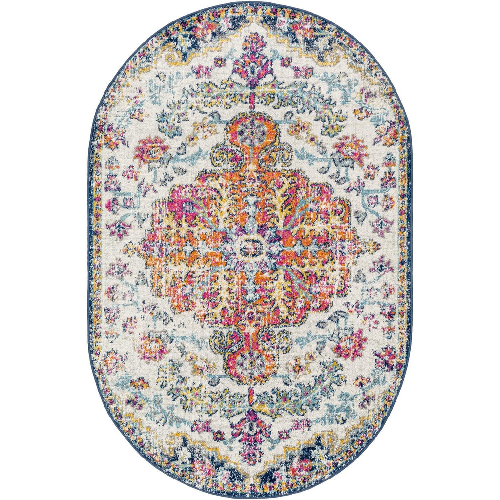 Livabliss Harput Updated Traditional Medallion Area Rug