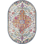 Livabliss Harput Updated Traditional Medallion Area Rug
