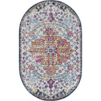 Livabliss Harput Updated Traditional Medallion Area Rug