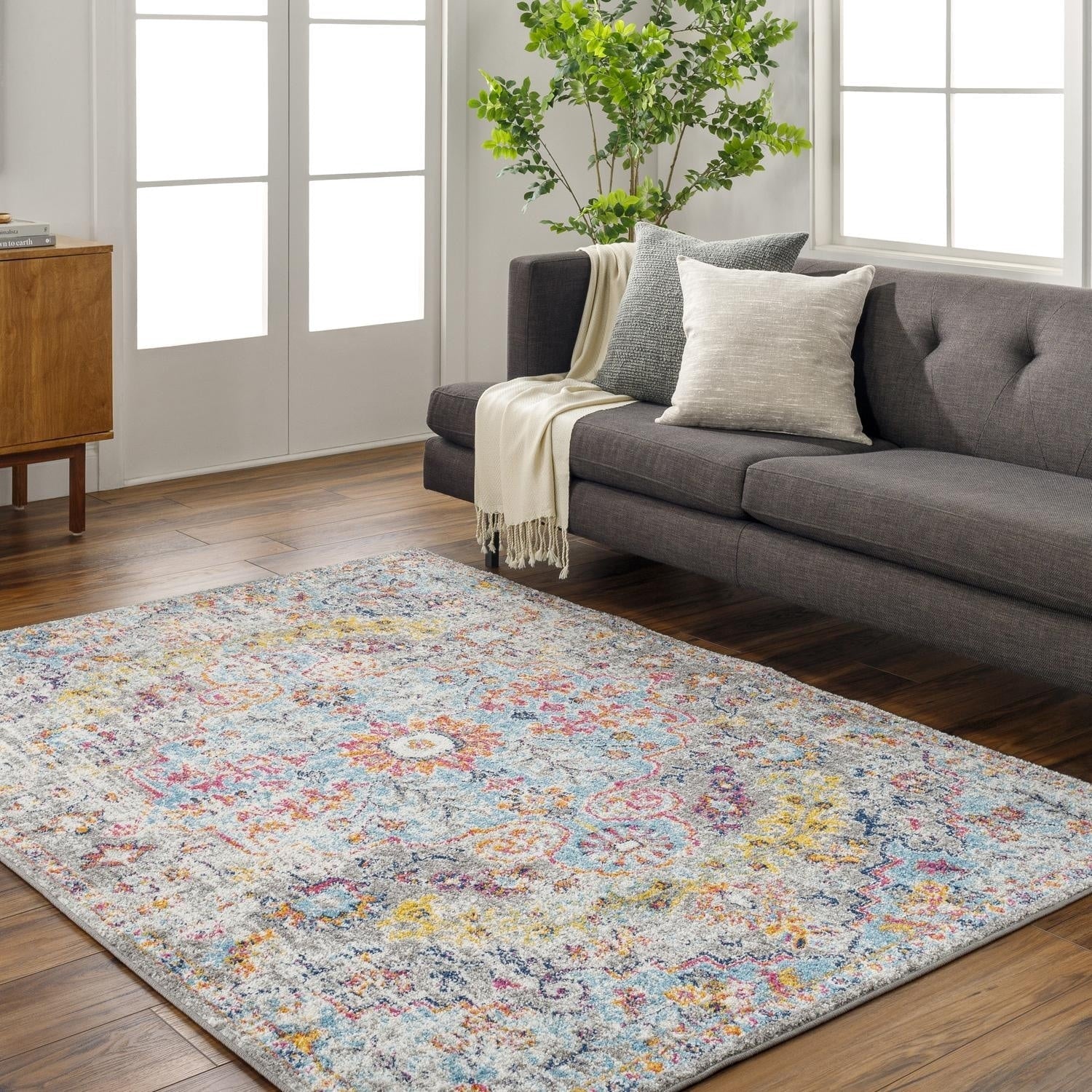 Livabliss Harput Updated Traditional Medallion Area Rug