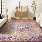 Livabliss Harput Updated Traditional Medallion Area Rug