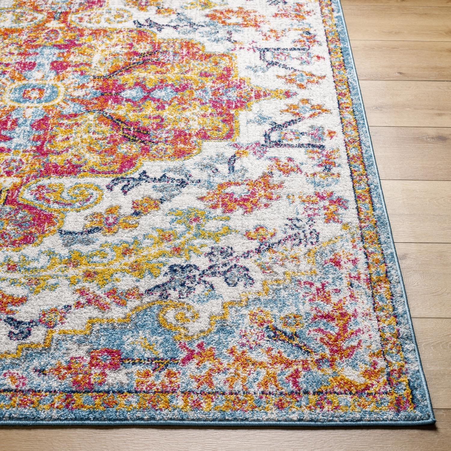 Livabliss Harput Updated Traditional Medallion Area Rug